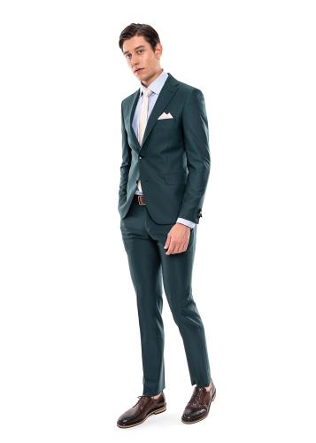 Fragosto Slim Fit Suit - Green 006