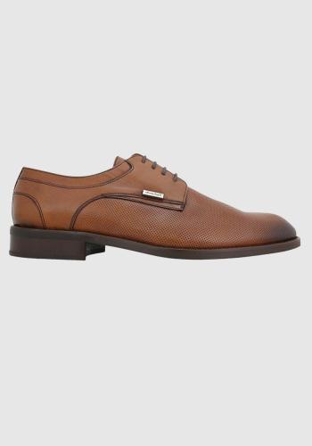 Guy Laroche Δερμάτινα Δετά Παπούτσια της σειράς Seregin - GL3462 59 Brown