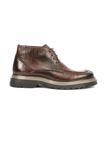 Monte Napoleone Δερμάτινα Ankleboot - 211 90 5980 9145 01 Brown