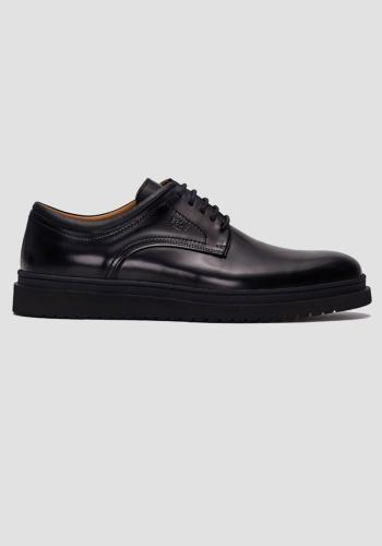 BOSS Shoes Δερμάτινα Παπούτσια της σειράς Classic - 6743 Black Bergamo