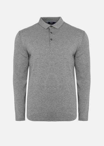 Daniel Hechter Polo Μπλούζα της σειράς Knit - 65004 132801 920 Grey