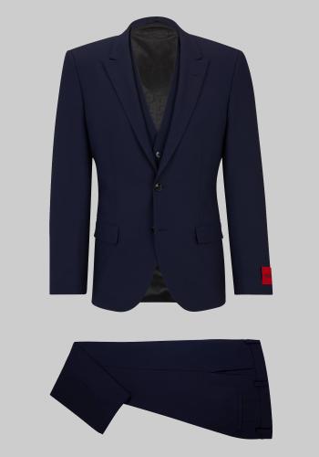 HUGO 3 Pieces Κοστούμι της σειράς Henry Getlin - 50495023 405 Dark Blue