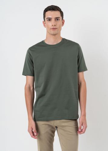 Nino Marini T Shirt της σειράς Basic - 82100 750130 397 Khaki