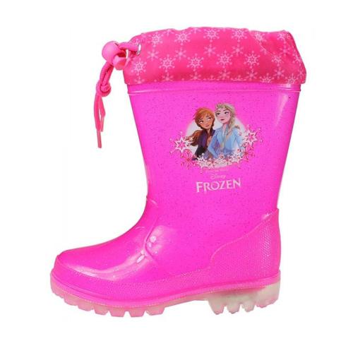 Disney Kids Rain Boots With Lights Fuschia (D4310254S-0025)