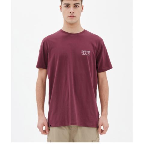 Emerson Men's S/S T-Shirt (221.EM33.15-Wine)