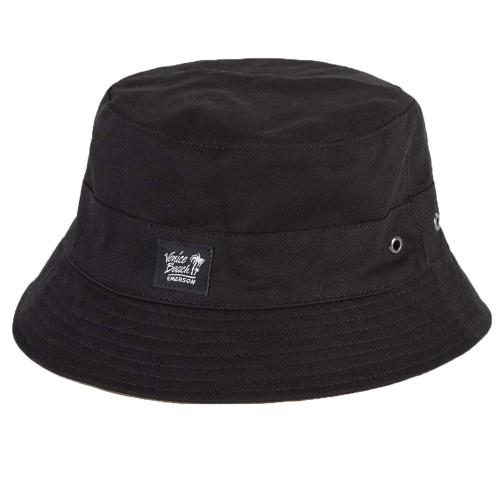 Emerson Unisex Bucket Hat (231.EU01.68-Black/Beige)