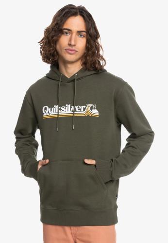 Quiksilver Ανδρικό Φούτερ με Κουκούλα All Lined Up Hood EQYFT04668-CRE0 Χακί