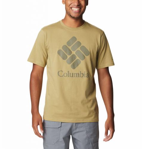 Ανδρική Μπλούζα Columbia CSC Basic Logo™ Short Sleeve Tee 1680053-330 Πράσινο