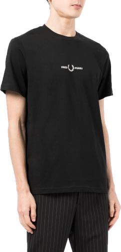 Fred Perry Ανδρική Μπλούζα Embroidered T-Shirt M2706-102 Black