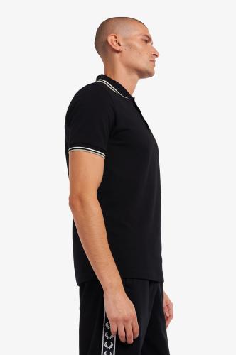 Fred Perry Ανδρική Μπλούζα Twin Tipped Polo M3600-P42 Μπλε