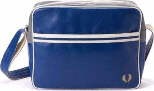 Fred Perry Ανδρική Τσάντα Ώμου Classic Shoulder Bag L5251-518 Μπλε