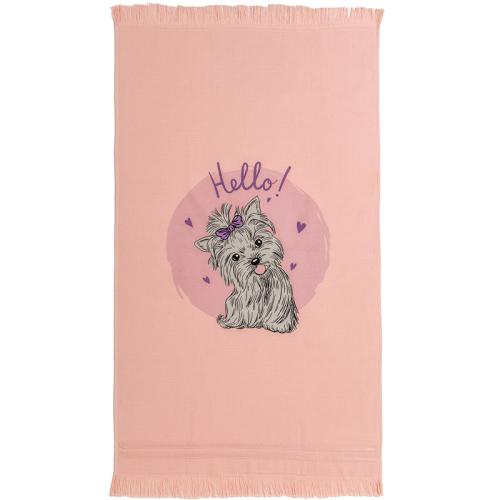 Παιδική Πετσέτα Θαλάσσης Melinen Puppy Pink