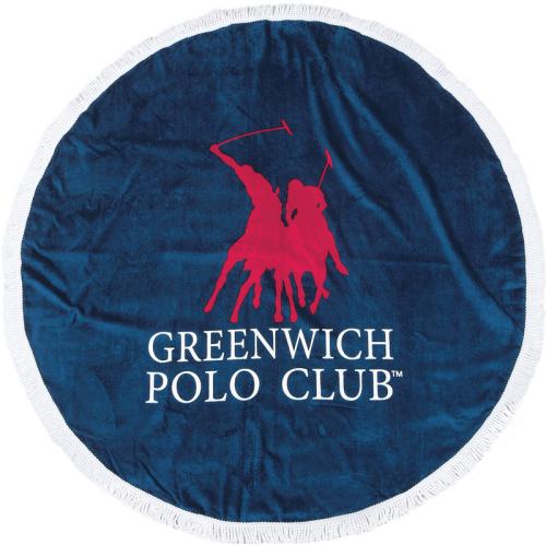 Στρογγυλή Πετσέτα Θαλάσσης Greenwich Polo Club 2824 Essential Φ160