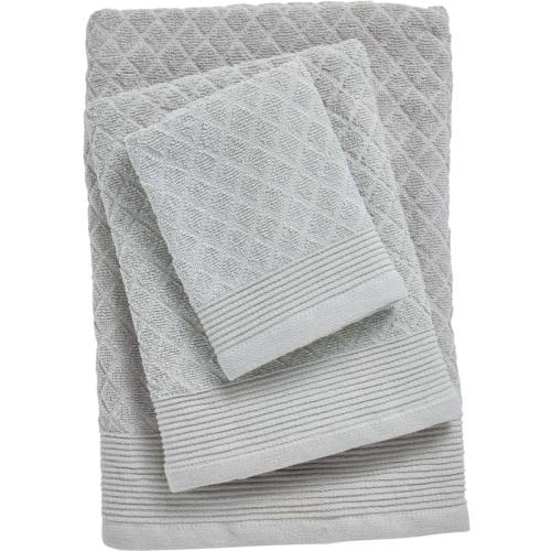 Πετσέτες Μπάνιου Σετ Das Home Soft Best 0687 Grey 3τεμ.