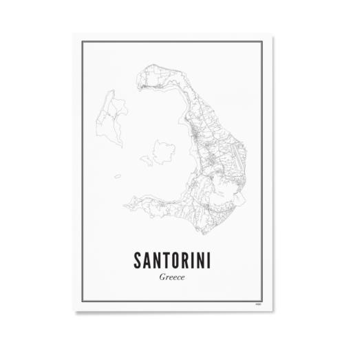 Τύπωμα Σαντορίνη - Καρτ Ποστάλ (10 x 15cm)