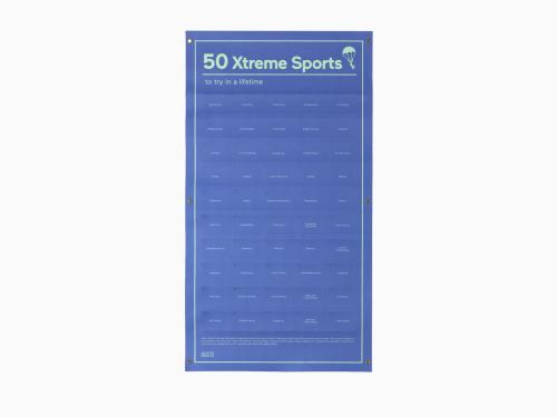 Αφίσα 50 Extreme Sports που πρέπει να δοκιμάσεις