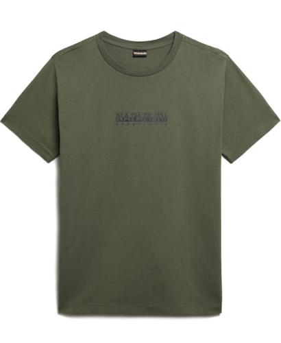 Ανδρικό S-Box T-shirt Πράσινο Napapijri NP0A4GDR-GAE1