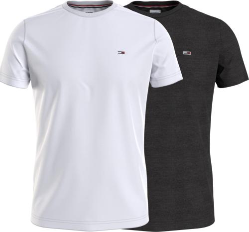 Ανδρικό Σετ T-shirt Μαύρο-Λευκό Tommy Jeans DM0DM12466-0XT