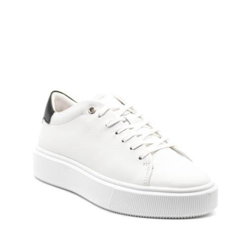 Γυναικεία Δερμάτινα Sneaker Λευκά Ted Baker 259140-WHITE BLACK