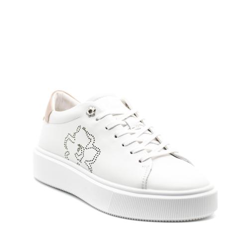 Γυναικεία Δερμάτινα Sneaker Λευκά Ted Baker 262475-WHITE PINK