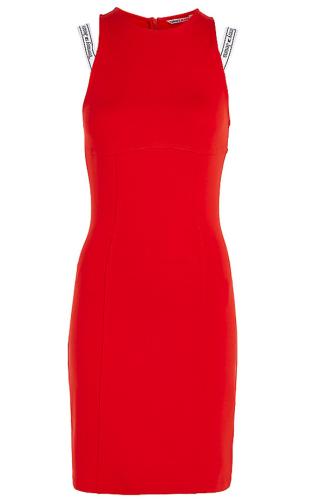 Γυναικείο Bodycon Φόρεμα Κόκκινο Tommy Jeans DW0DW15350-XNL