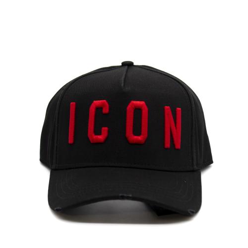Unisex Be Icon Καπέλο Μαύρο Dsquared2 S23BCM400105C00001-M002