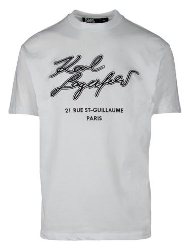 Ανδρικό T-shirt Λευκό Karl Lagerfeld 755152 532224-10