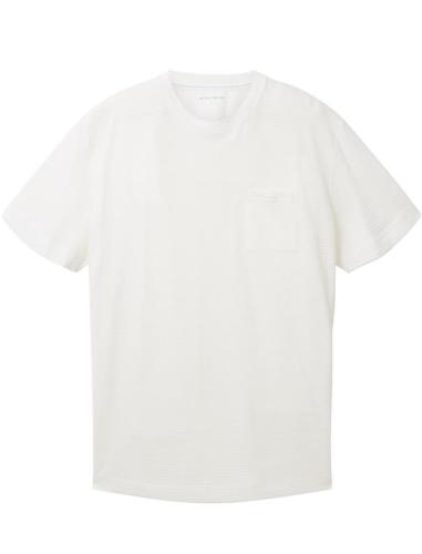 Ανδρικό T-shirt Λευκό Tom Tailor 036319-10332