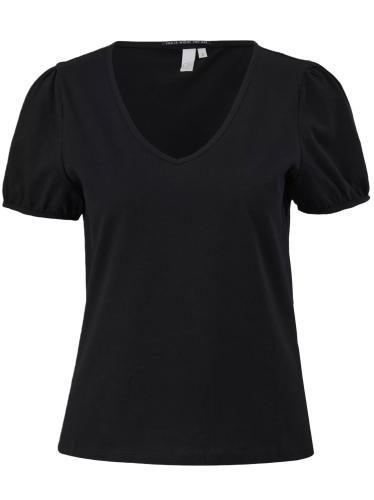 Γυναικείο T-shirt Μαύρο S.Oliver 2127908-9999