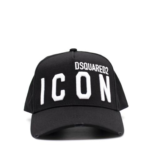 Unisex Be Icon Καπέλο Μαύρο Dsquared2 W23BCM041205C00001-M063