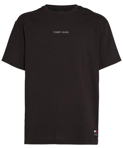 Ανδρικό New Classics T-shirt Μαύρο Tommy Jeans DM0DM18266-BDS