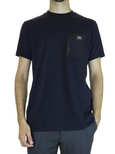 Ανδρικό T-shirt Navy Μπλε Karl Lagerfeld 755049 534221-690