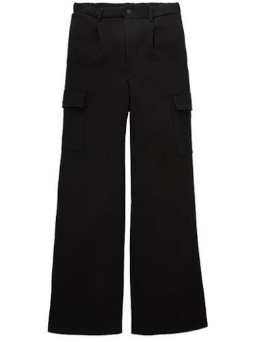 Γυναικείο Cargo Παντελόνι Μαύρο Tom Tailor 038216-14482