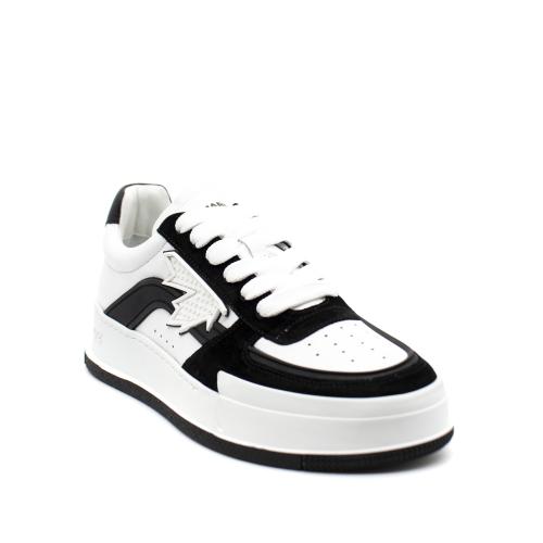 Ανδρικά Δερμάτινα Canadian Sneakers Λευκά Dsquared2 W23SNM024601506236-M072