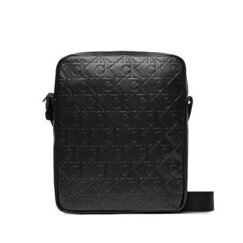 Ανδρική Monogram Soft Τσάντα Χιαστί Μαύρη Calvin Klein K50K511493-0GK