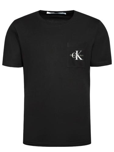 Ανδρικό Monogram Pocket T-shirt Μαύρο Calvin Klein J30J320936-BEH