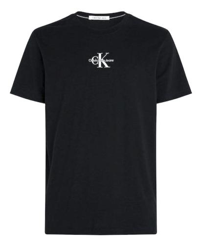 Ανδρικό Monologo T-shirt Μαύρο Calvin Klein J30J323483-BEH