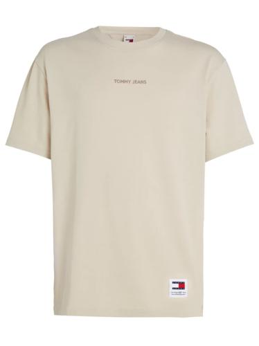 Ανδρικό New Classics T-shirt Μπεζ Tommy Jeans DM0DM18266-ACG