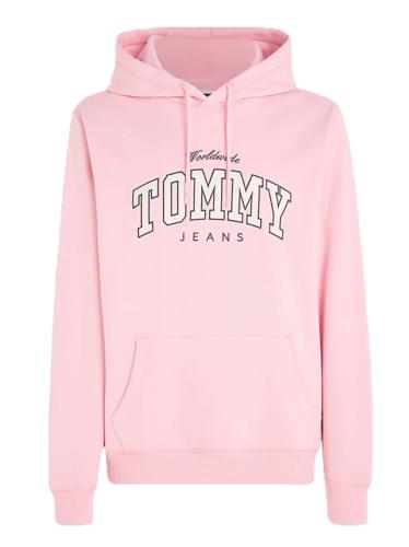 Ανδρικό NY Varsity Φούτερ Ροζ Tommy Jeans DM0DM18401-THA