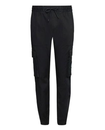 Ανδρικό Skinny Cargo Παντελόνι Μαύρο Calvin Klein J30J324696-BEH