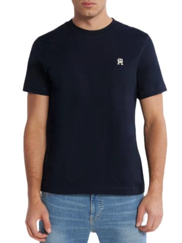 Ανδρικό TH Monogram T-shirt Navy Μπλε Tommy Hilfiger MW0MW33987-DW5