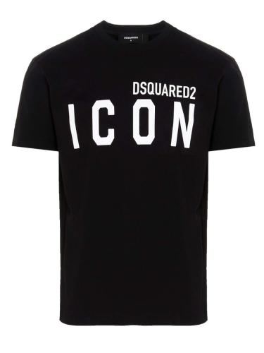Ανδρικό T-shirt Μαύρο Dsquared2 S79GC0003S2300924K-980