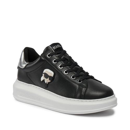 Γυναικεία Δερμάτινα NFT Sneakers Μαύρα Karl Lagerfeld KL62530N-000 BLACK