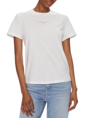 Γυναικείο Essential Logo T-shirt Λευκό Tommy Jeans DW0DW17828-YBR