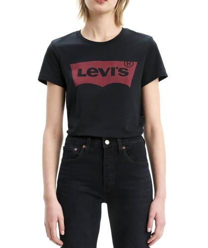 Γυναικείο The Perfect T-shirt Μαύρο Levi's 17369-0201