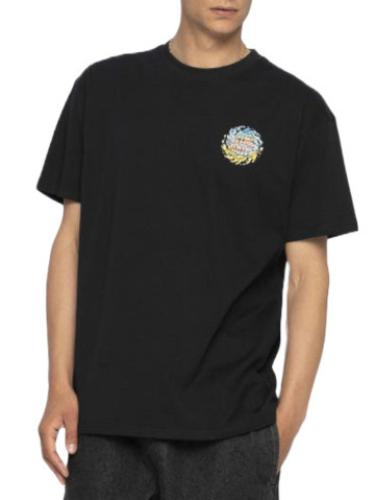Ανδρικό Logo Chrome T-Shirt Μαύρο Santa Cruz SCATEE9003-BLACK