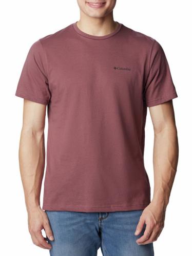 Ανδρικό Thistletown Hills T-shirt Μπορντό Columbia 1990751-640