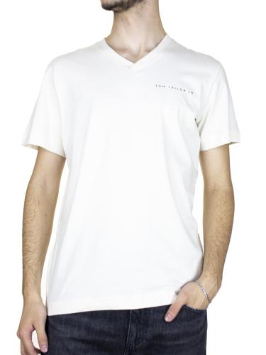 Ανδρικό T-shirt Μπεζ Tom Tailor 035553-18592