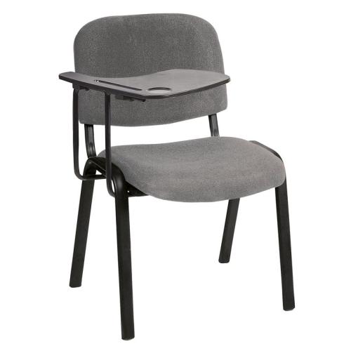 SIGMA Καρέκλα - Θρανίο Μέταλλο Βαφή Μαύρο, Ύφασμα Γκρι  65x70x77cm / Σωλ.35x16/1mm [-Μαύρο/Γκρι-] [-Μέταλλο/Ύφασμα-] ΕΟ550,20WS ( 28 ΤΕΜ.)