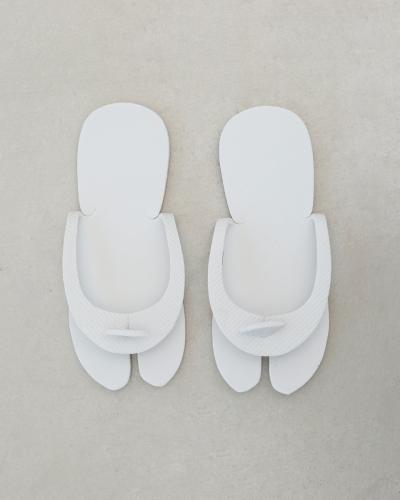 Παντόφλες Σαγιονάρες Μιας Χρήσης Πεντικιούρ Spa One Size Άσπρο